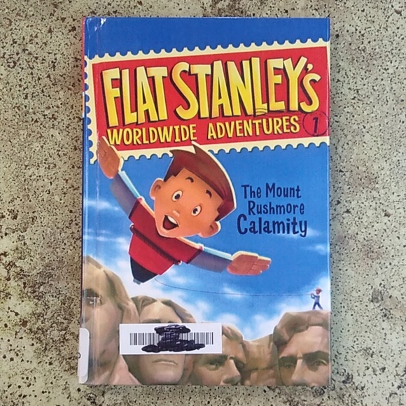 Flat Stanley Worldwide Adventures Book 1 Mount Rushmore Calamity Jeff Brown - Picture 1 of 8